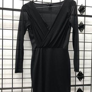 H&M black dress